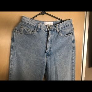 American appeal light blue mom jeans
